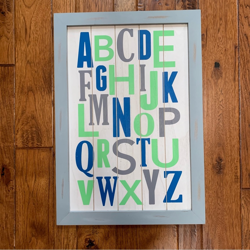 Concepts kids | Alphabet wall art
